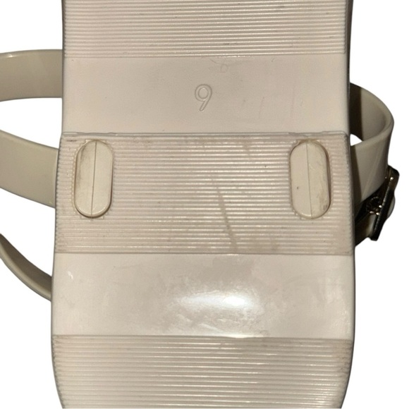 Antonio Melani Thong Jelly Sandals – Size 9 – Ivory Jellycore Chic - Picture 7 of 9